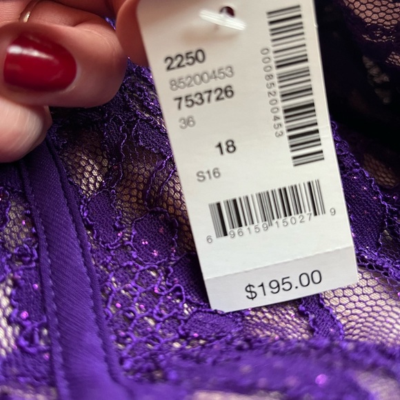 NWT US 18 Additon Elle Evening/Formal Purple Dress - Picture 8 of 9